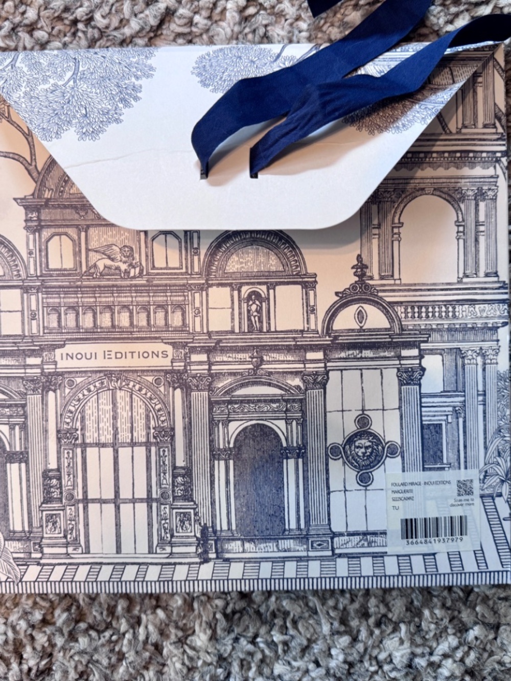 Sezane Mirage Scarf - Sézane X Inoui Editions Marguerite - Size T-U - Picture 2 of 12